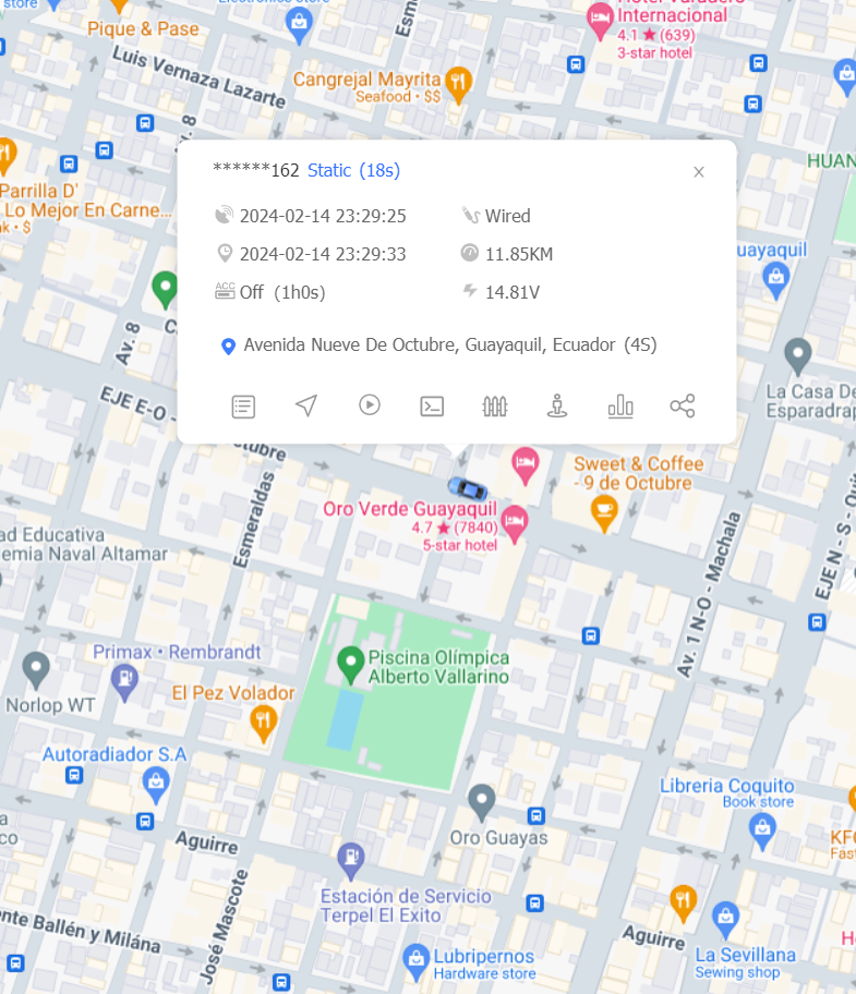 Baidu Map GPS car tracking, vehicle tracking with Baidu Map, real-time GPS vehicle monitoring, fleet management